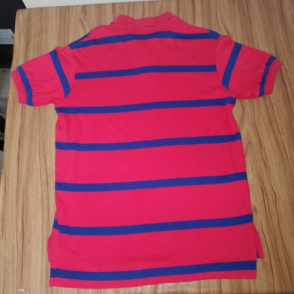 Vintage Polo Ralph Lauren Shirt Mens Medium Pink Striped  R.L.P.C Small Pony - Picture 8 of 8